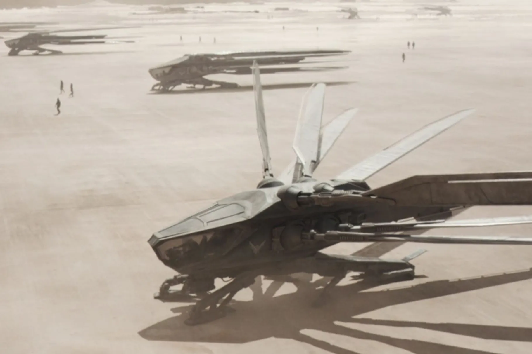 The best part of Dune is the enveloping boom of the thopters